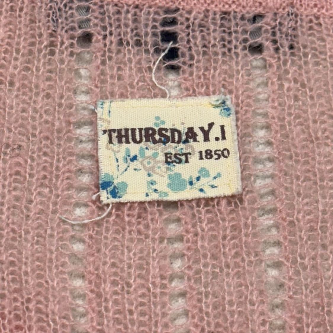 THURSDAY ISLAND 라운드넥 니트 90 상품이미지6