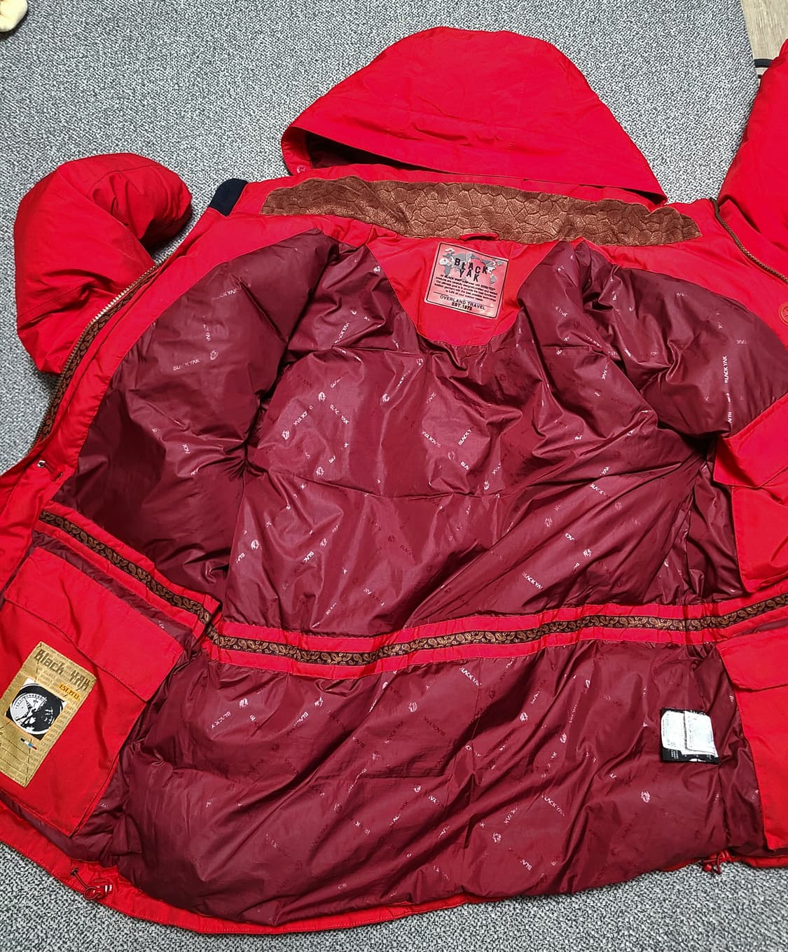 블랙야크 남성 고어텍스 구스다운 패딩 100 상품이미지5