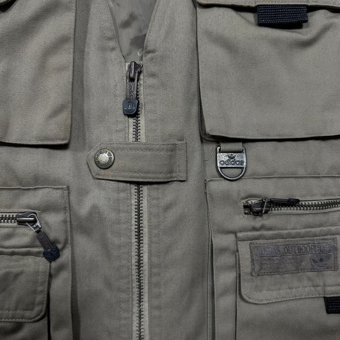 ✨ (바배) 아디다스 90s 제우교역 피싱 베스트 워크 조끼  상품이미지7