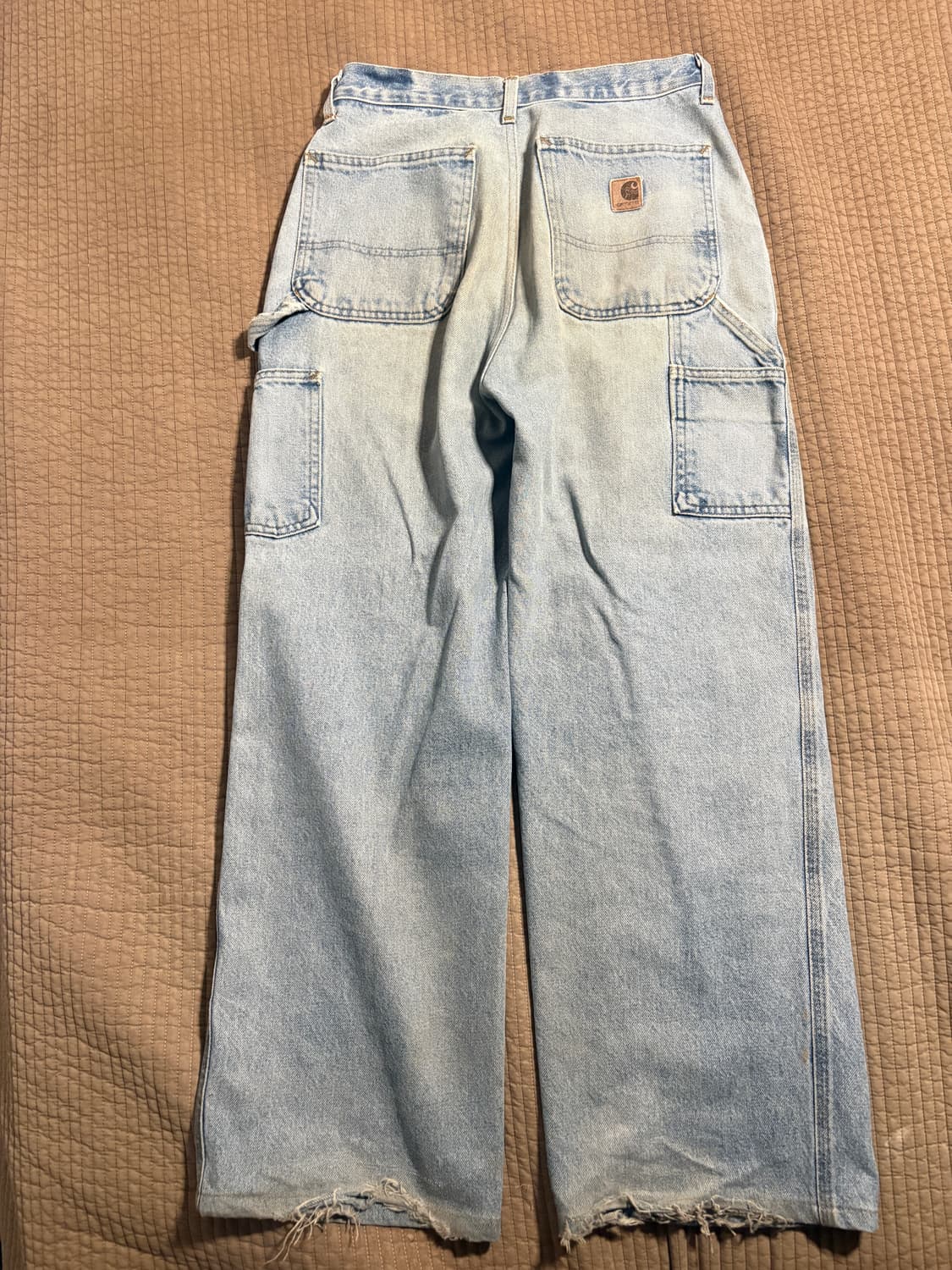 칼하트 데님 싱글니 카펜터 리페어드 30 상품이미지2