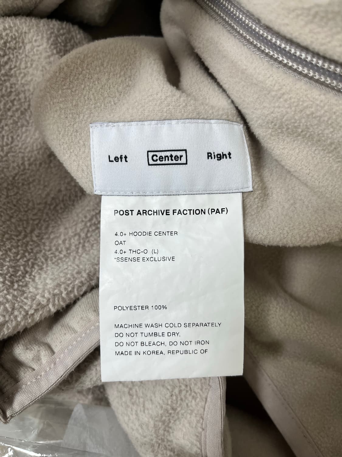 4.0+ HOODIE CENTER * SSENSE EXCLUSIVE 상품이미지4