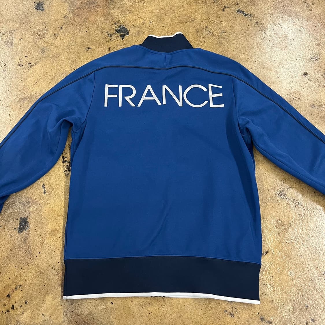 [정품/S] 나이키 프랑스 FFF 트랙탑 져지 자켓 블루 b17 상품이미지4