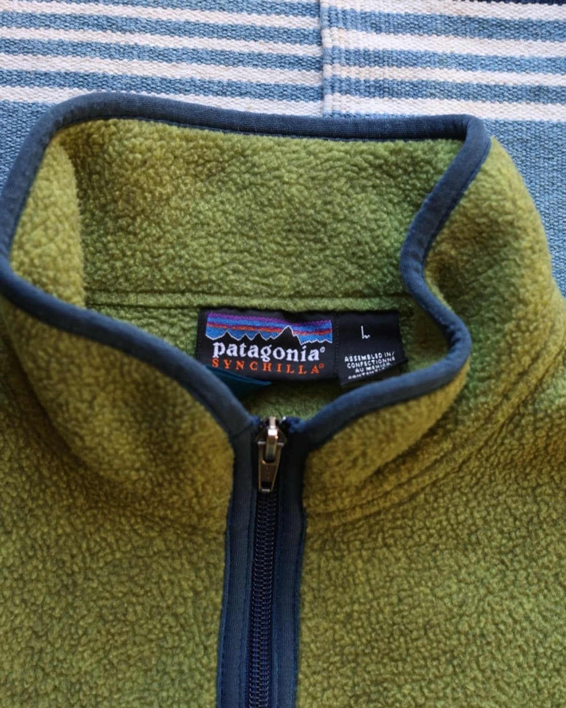 파타고니아 00s 마수피얼 신칠라 플리스 (Lichen Green) 상품이미지3