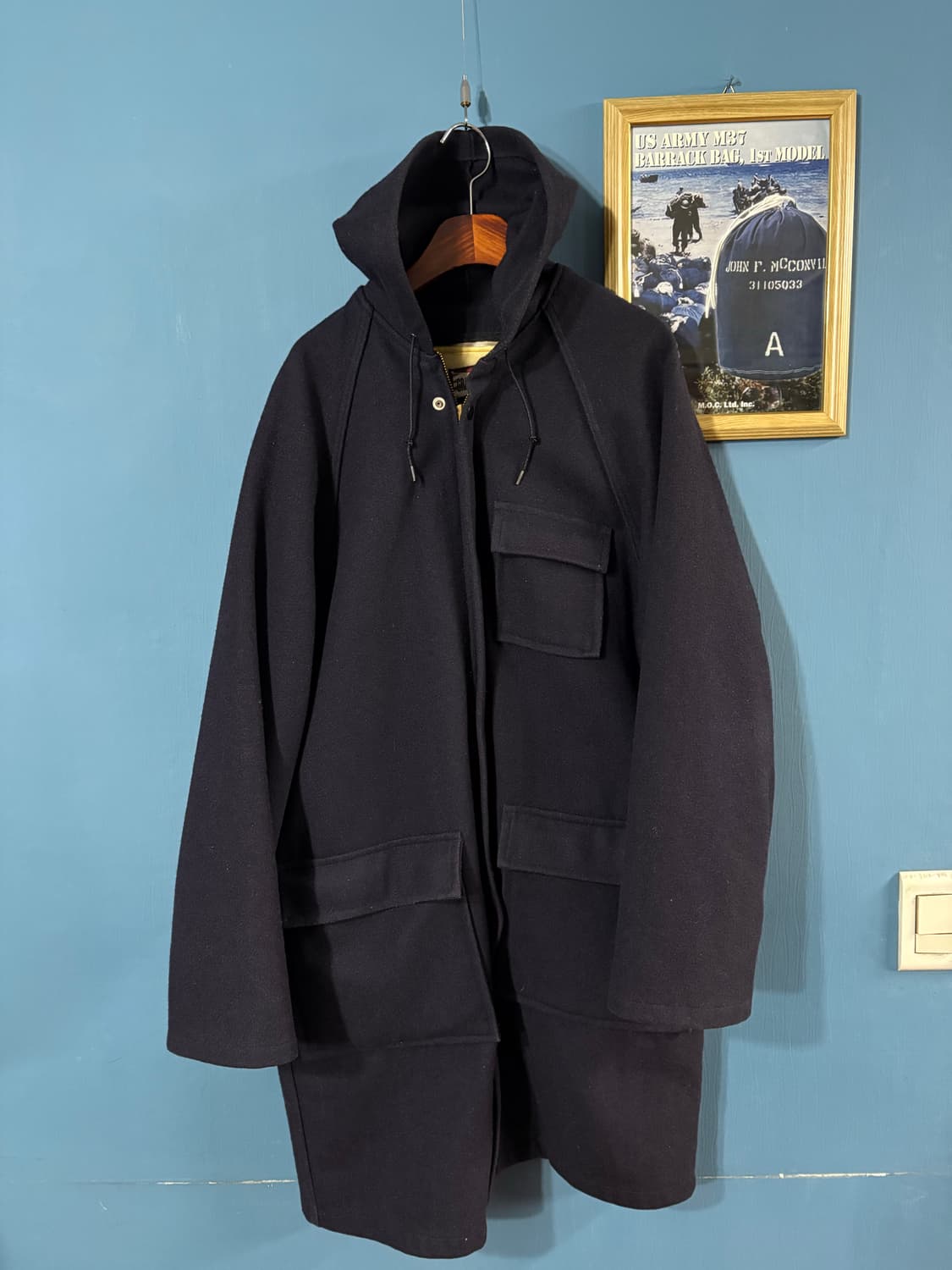 60-70‘s vtg  campus Raglan Coat 상품이미지1