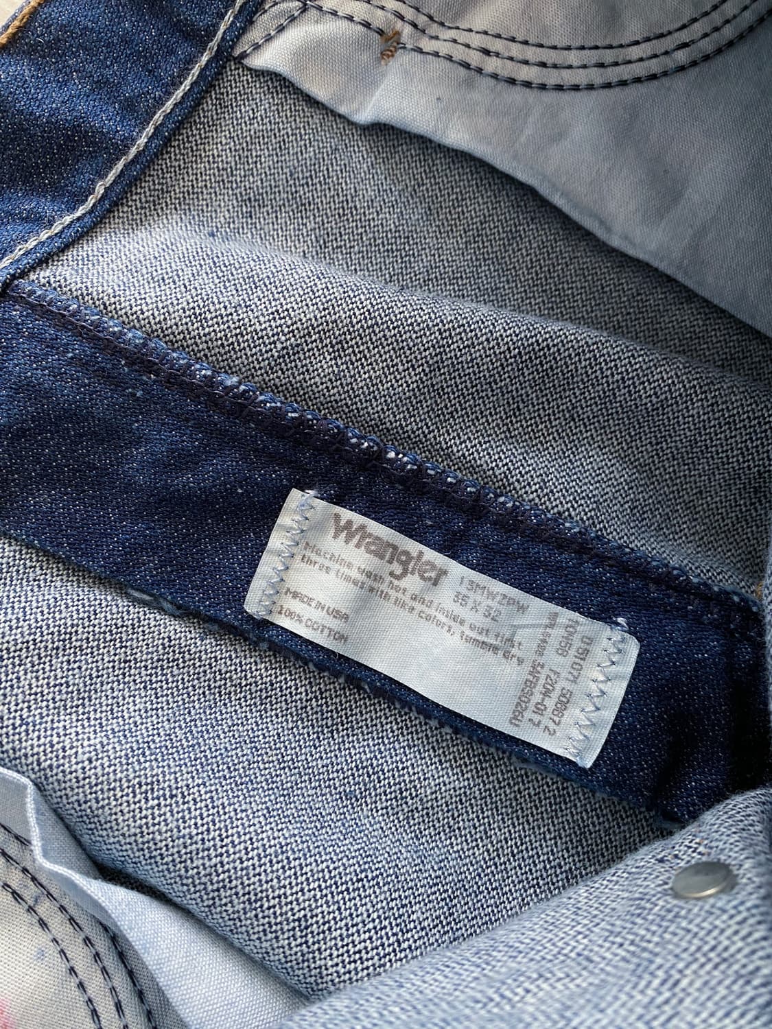 랭글러 인디고 데님 팬츠 상품이미지9