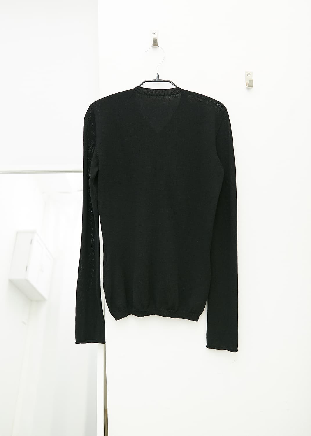 V-neck Cotton Knit Top 상품이미지4