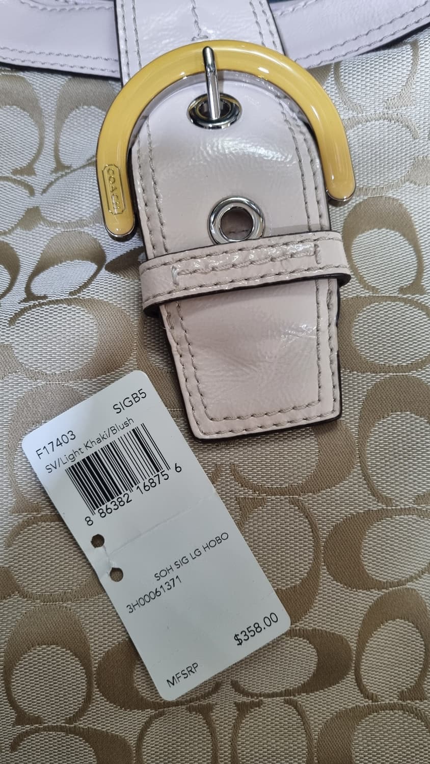 코치(Coach) 소호 시그니처 호보백 빈티지코치 y2k 갸루 히메 상품이미지4