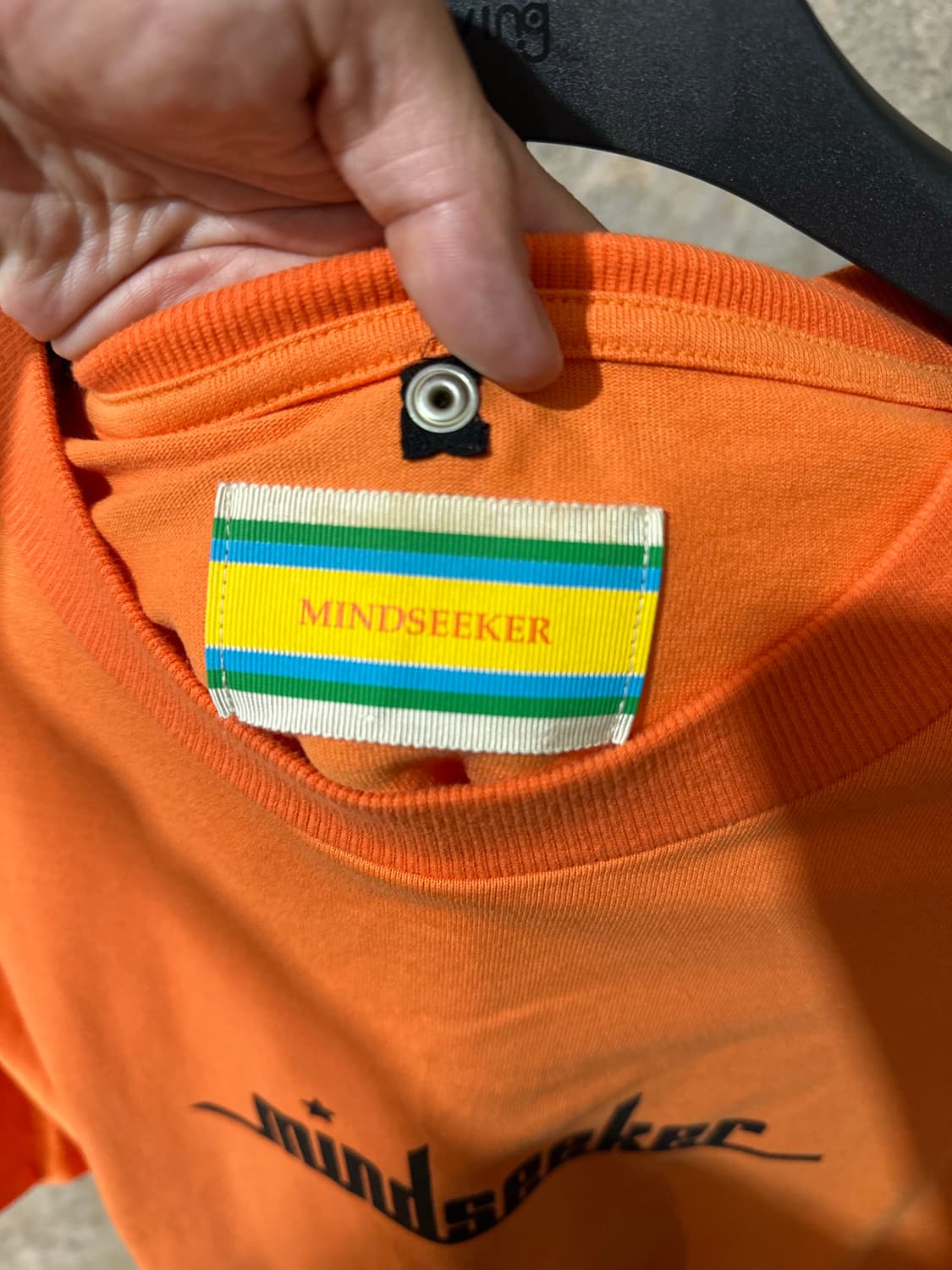 마인드씨커 반팔 신품 컨디션 상품이미지3