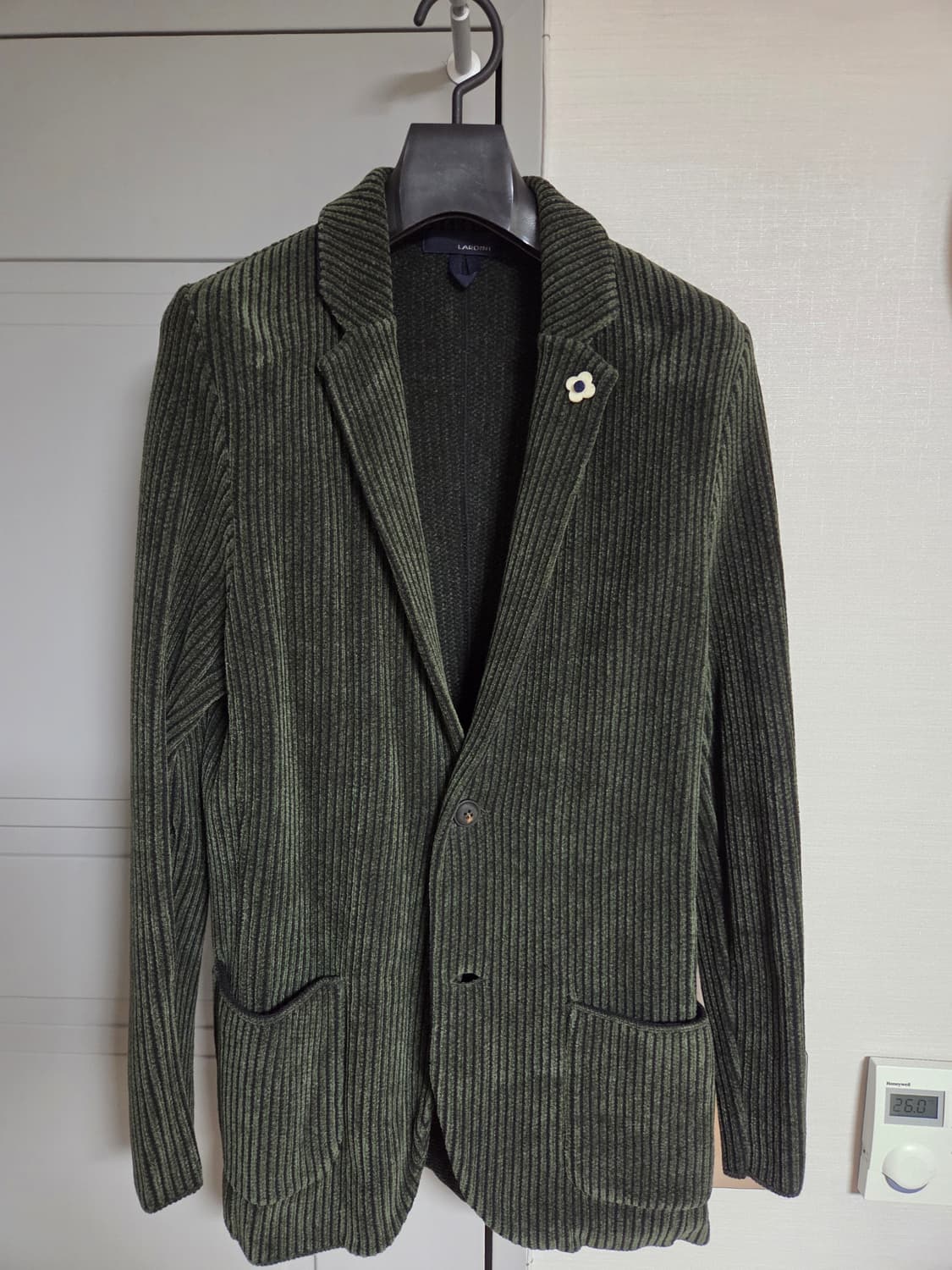 라르디니 올리브 코듀로이 자켓 상품이미지1