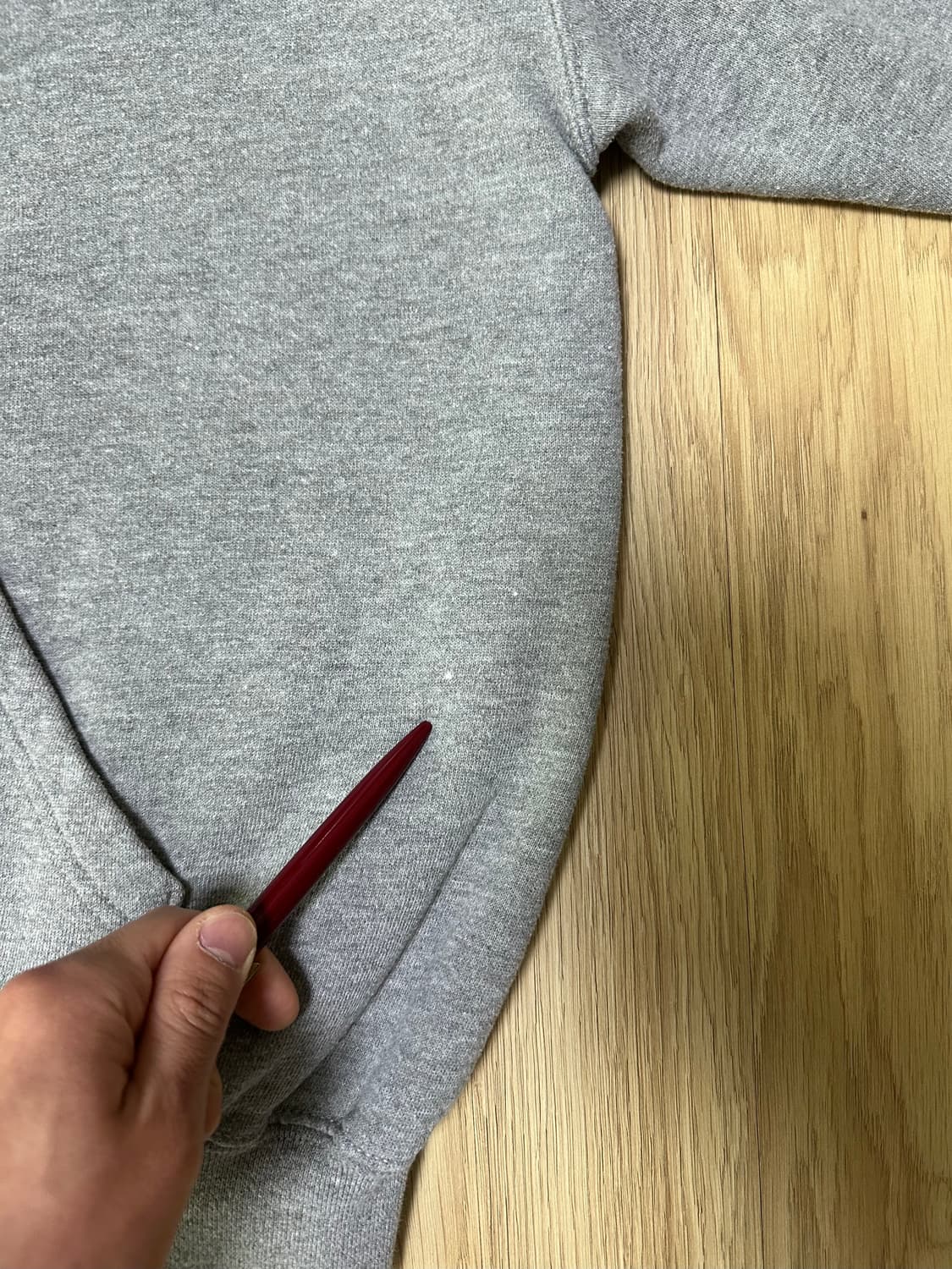 90s 빈티지 러셀 후드집업 그레이 L 상품이미지7