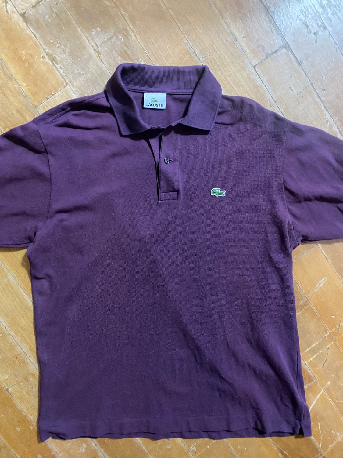 라코스테 남성 카라티 5사이즈 버건디 (105) 상품이미지3