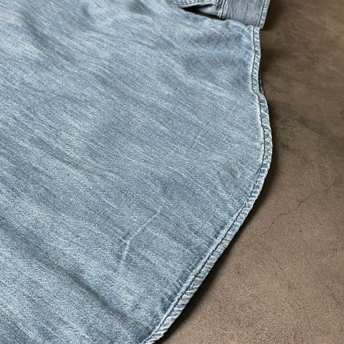 LUCKY BRAND 빈티지 다운버튼 웨스턴 데님셔츠 상품이미지7