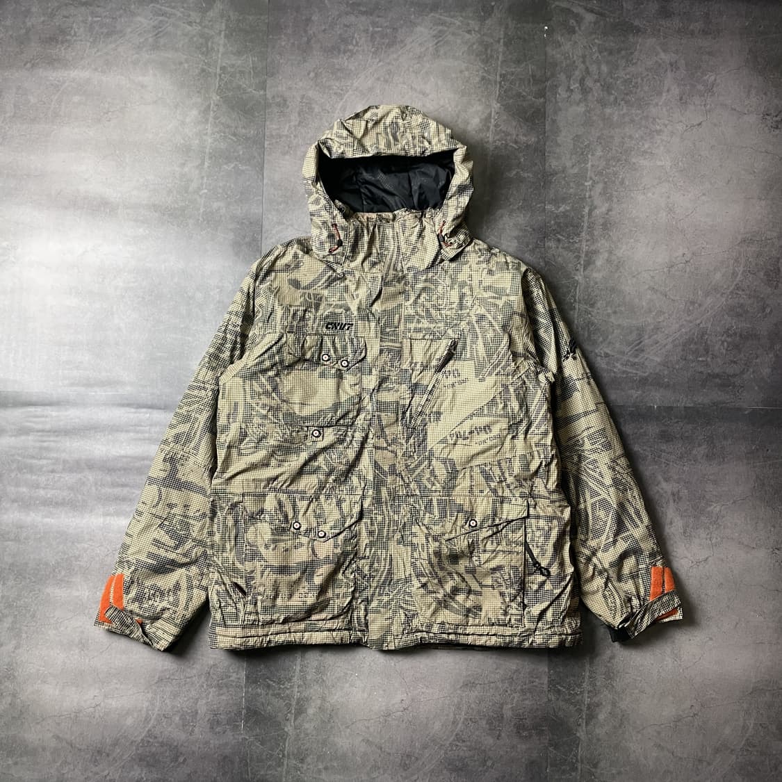 COLUMBIA 컬럼비아 빈티지 밀리터리 집업 후드자켓 A00437 상품이미지1