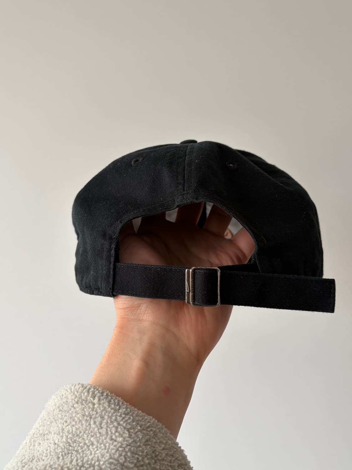 90s 올드 나이키 old nike 오렌지 스우시 블랙 볼캡 상품이미지4