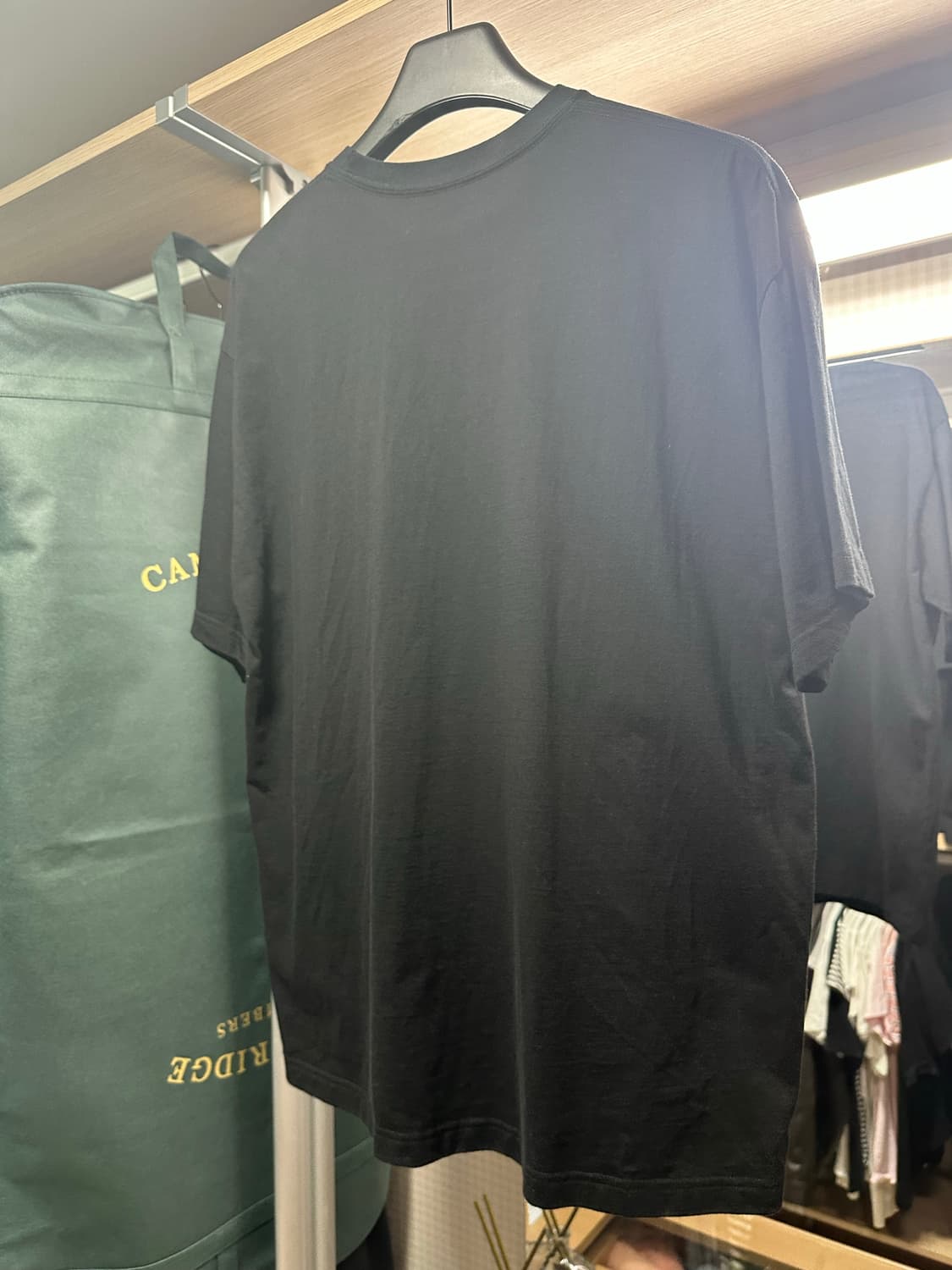 L 네이버후드 반팔티셔츠 블랙  상품이미지3