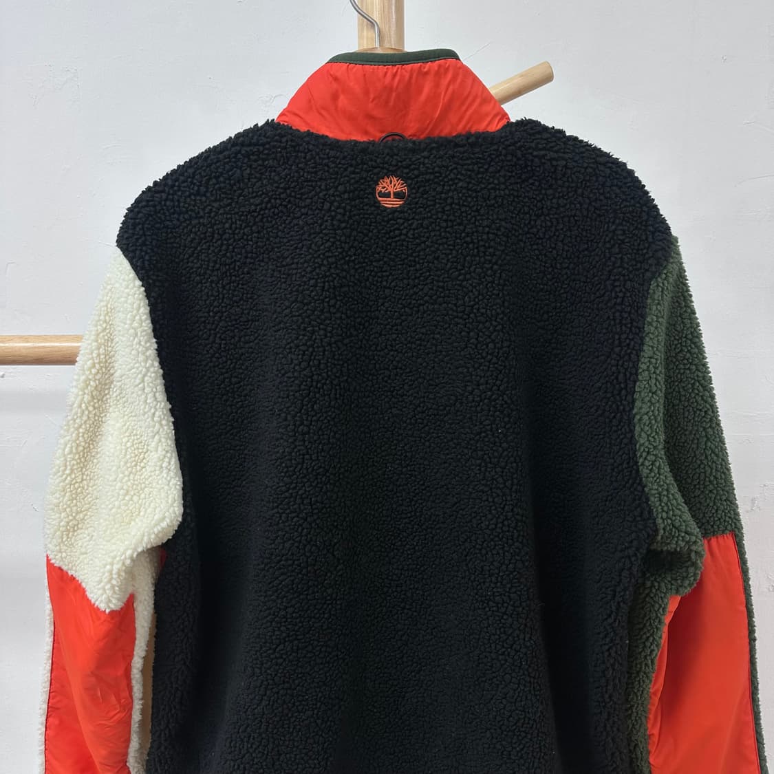 Timberland 팀버랜드 쉐르파 플리스 배색 자켓 잠퍼 XL J27 상품이미지6