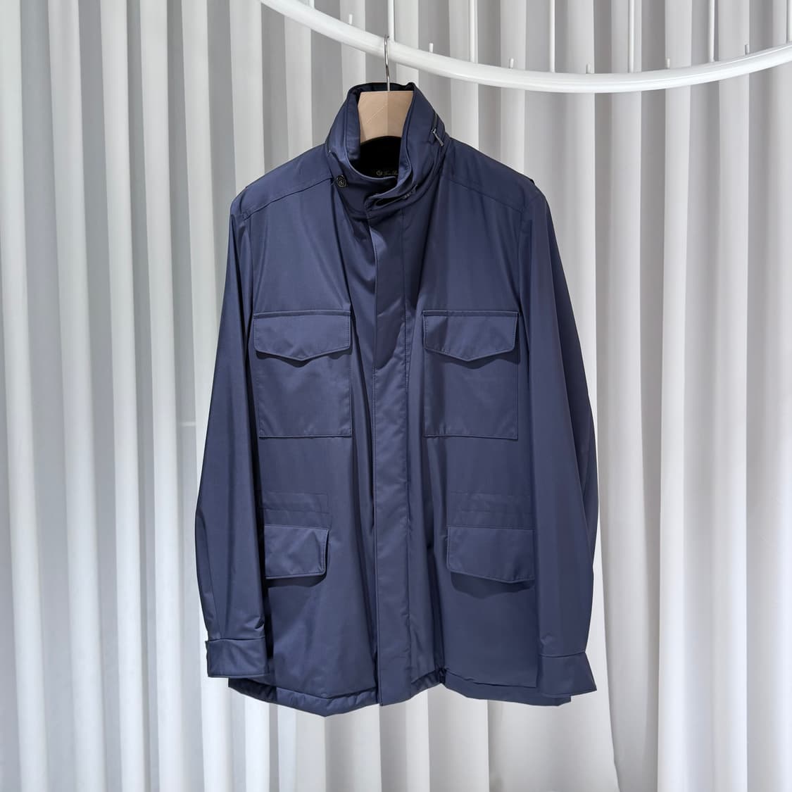 50 / 로로피아나 트래블러 윈드메이트 네이비 자켓 상품이미지1