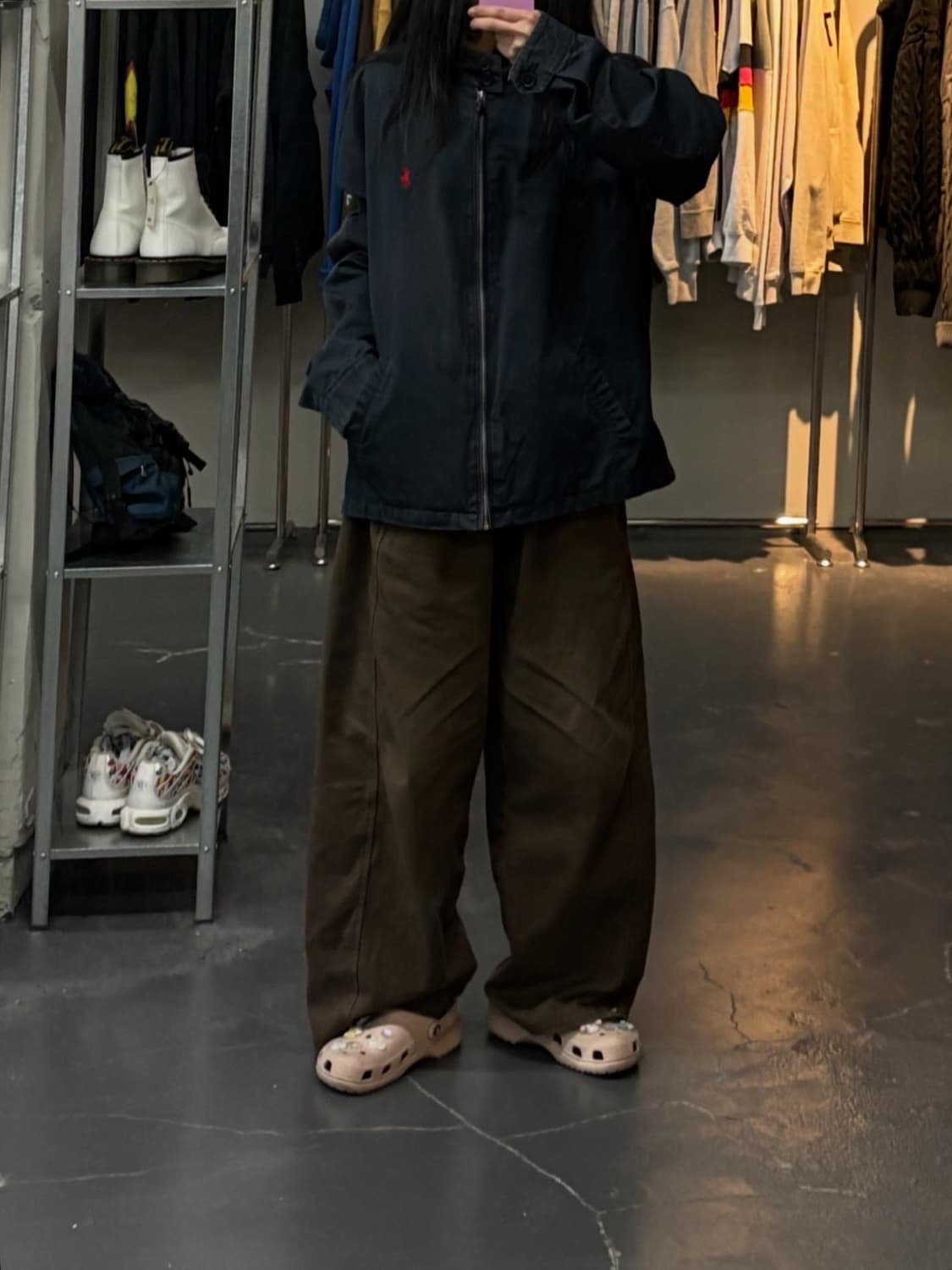 폴로랄프로렌 네이비코튼 트윌 바라쿠다 자켓 A2928 상품이미지1