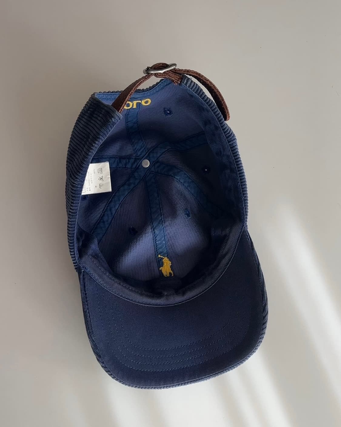 폴로 랄프로렌 코듀로이 볼캡 상품이미지4