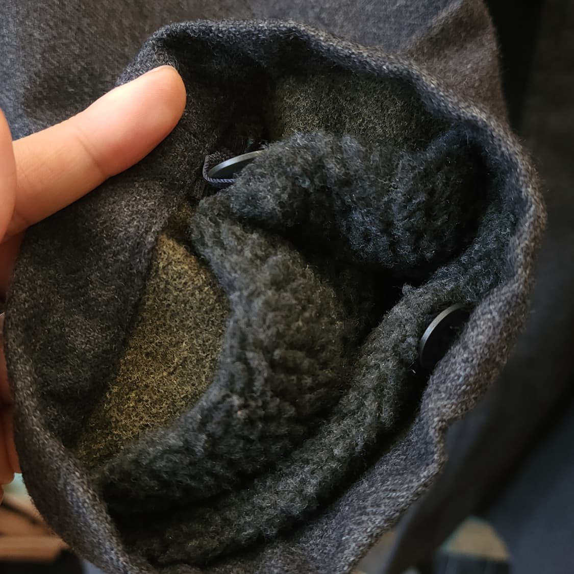 90s 아르마니 코트 밀리터리 코트 오버코트 빈티지 헤비울 코트 52 상품이미지9