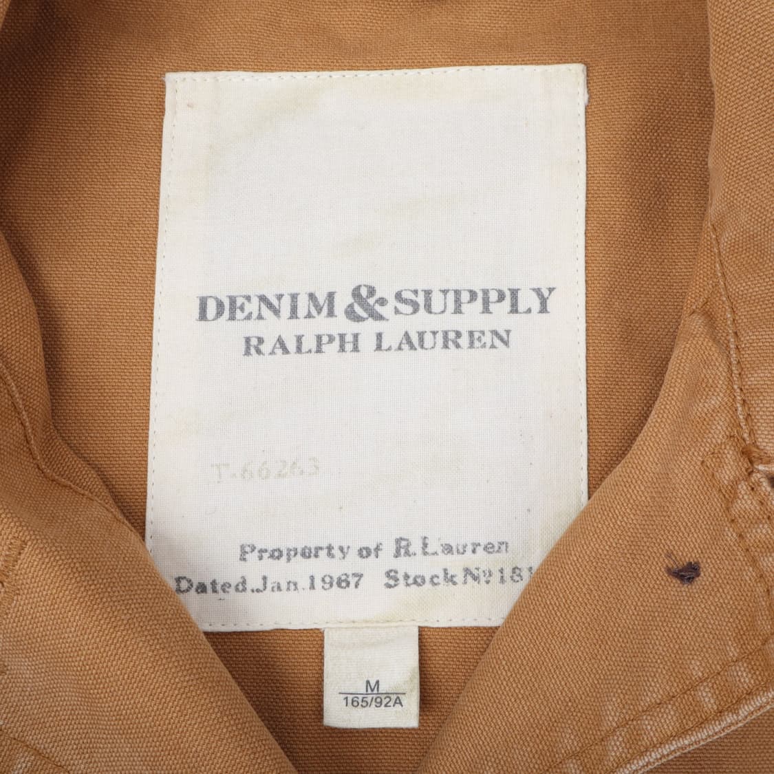 데님앤서플라이 리버맨 프린팅 캔버스 워크 자켓 상품이미지8