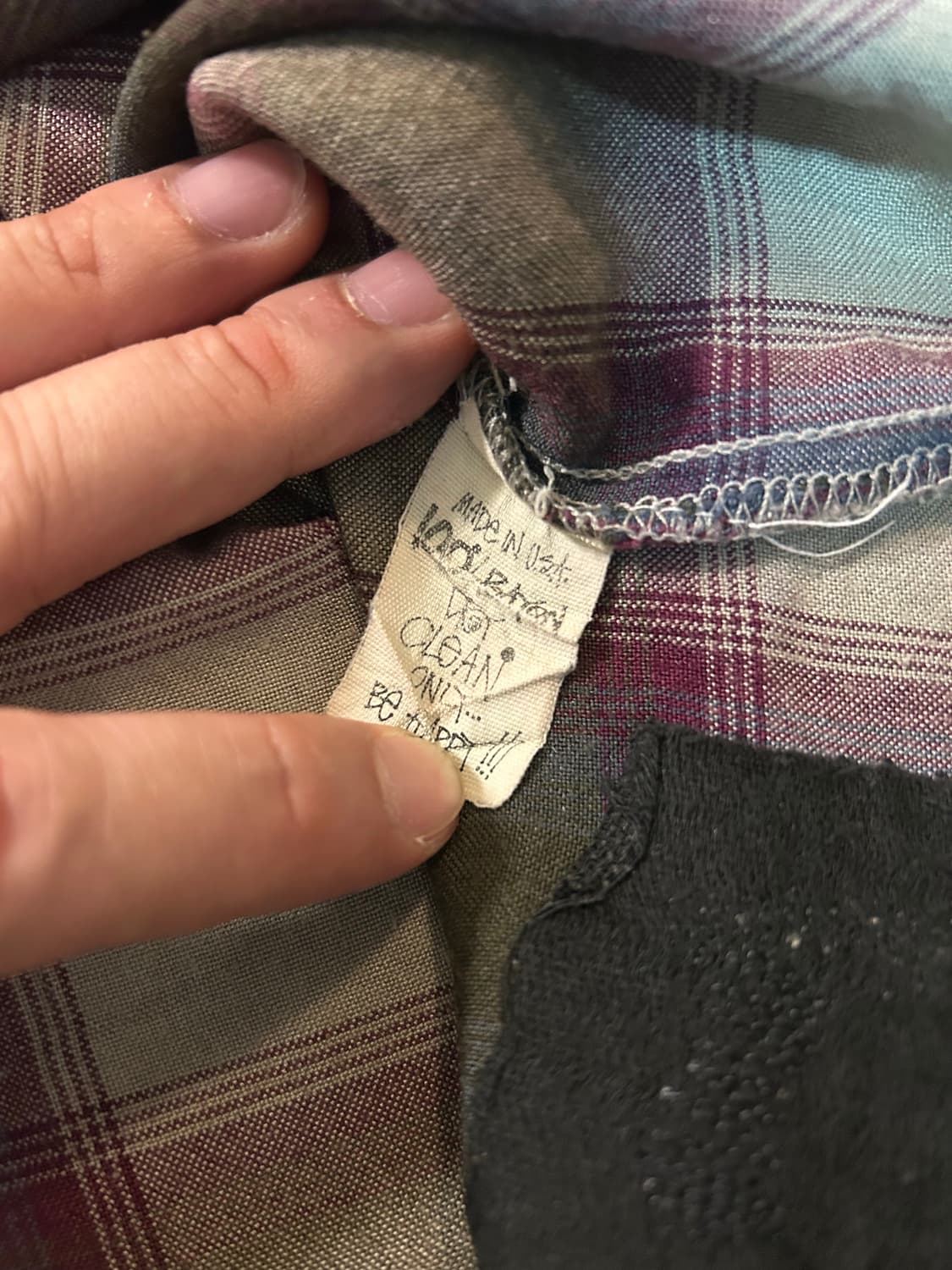 80s 스투시 블랙태그 셔츠 xl 상품이미지5