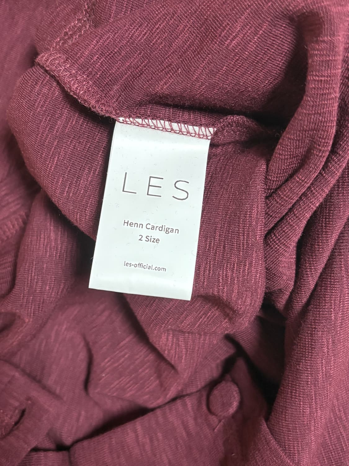 les henn cardigan 2size 상품이미지2