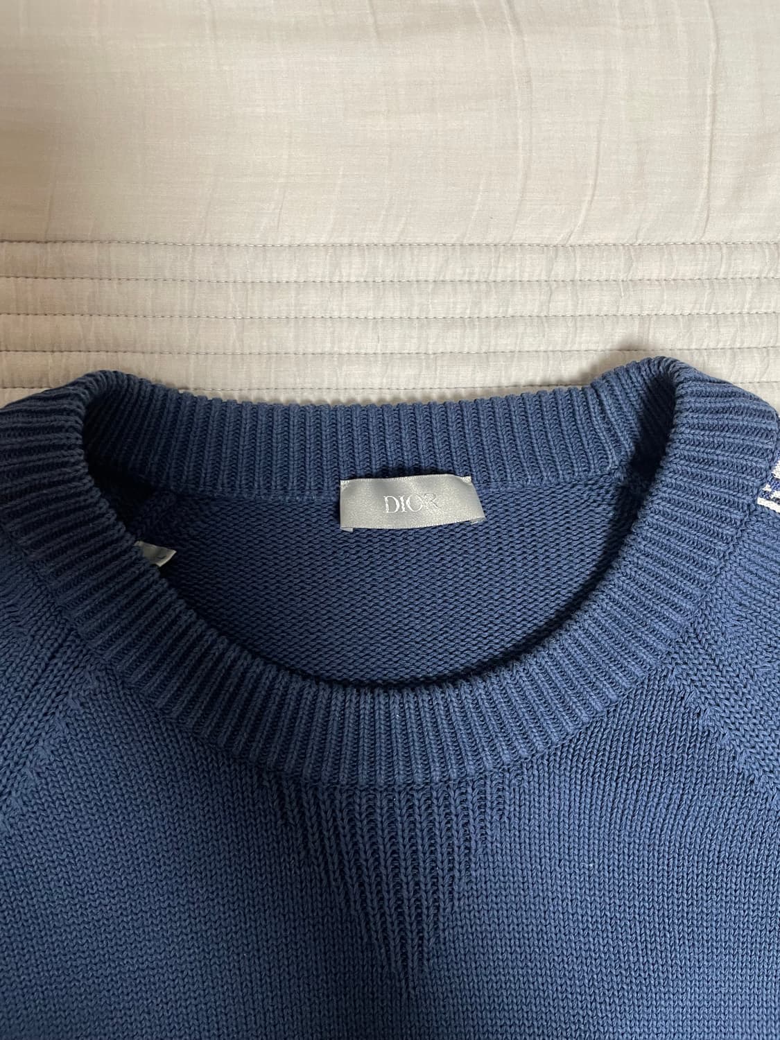 [정품] 디올 오블리크 인서트 니트 L 상품이미지3