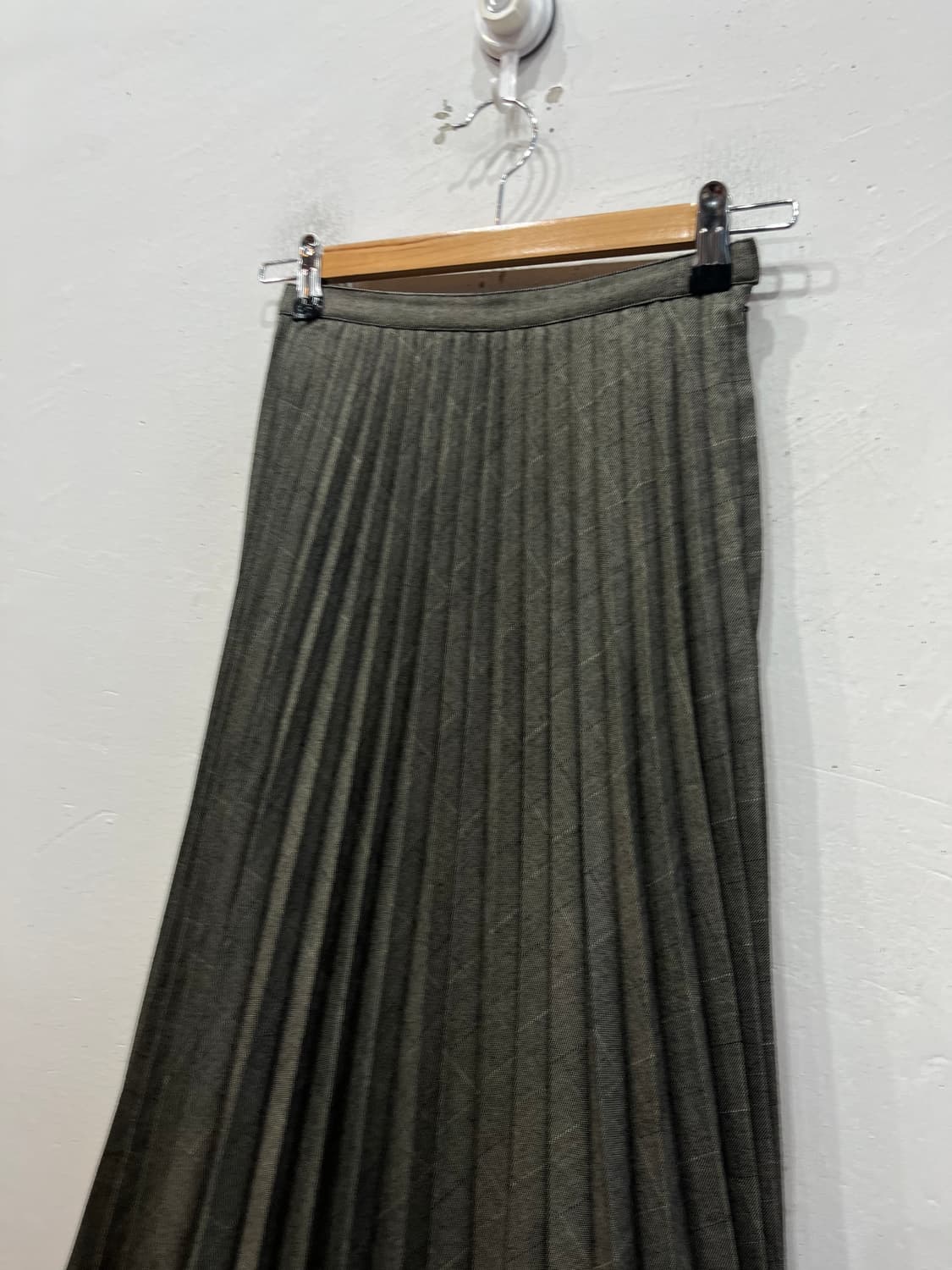 FEEL AND EASE 울 플리츠 스커트 치마 상품이미지3