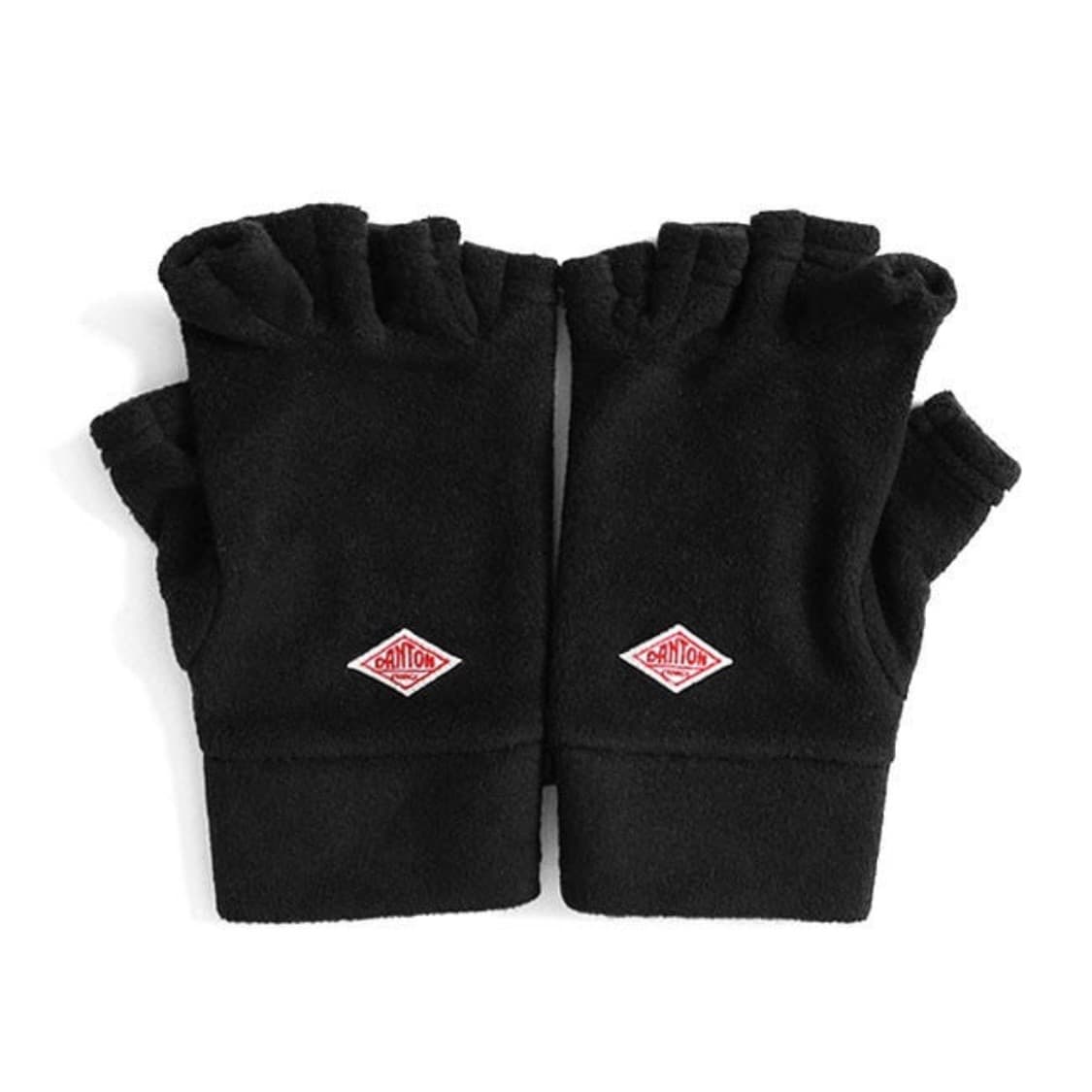 단톤 후리스 핑거리스 장갑 블랙 상품이미지7