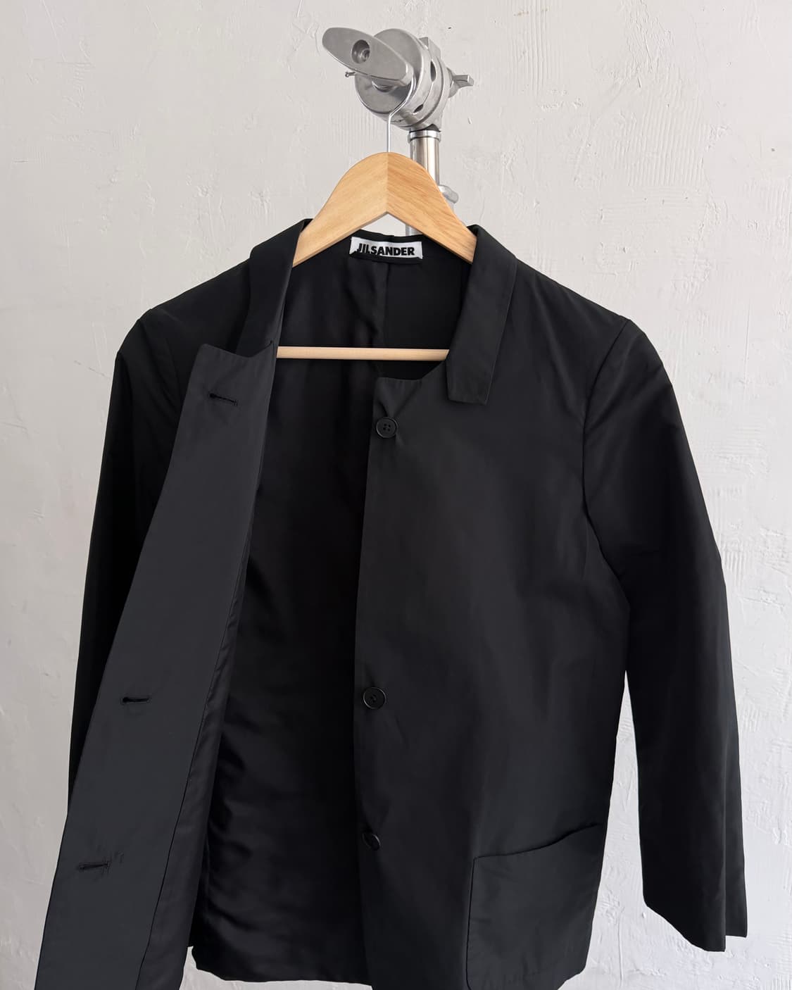 JIL SANDER 질 샌더 3-버튼 셔츠 자켓 블랙컬러 상품이미지3