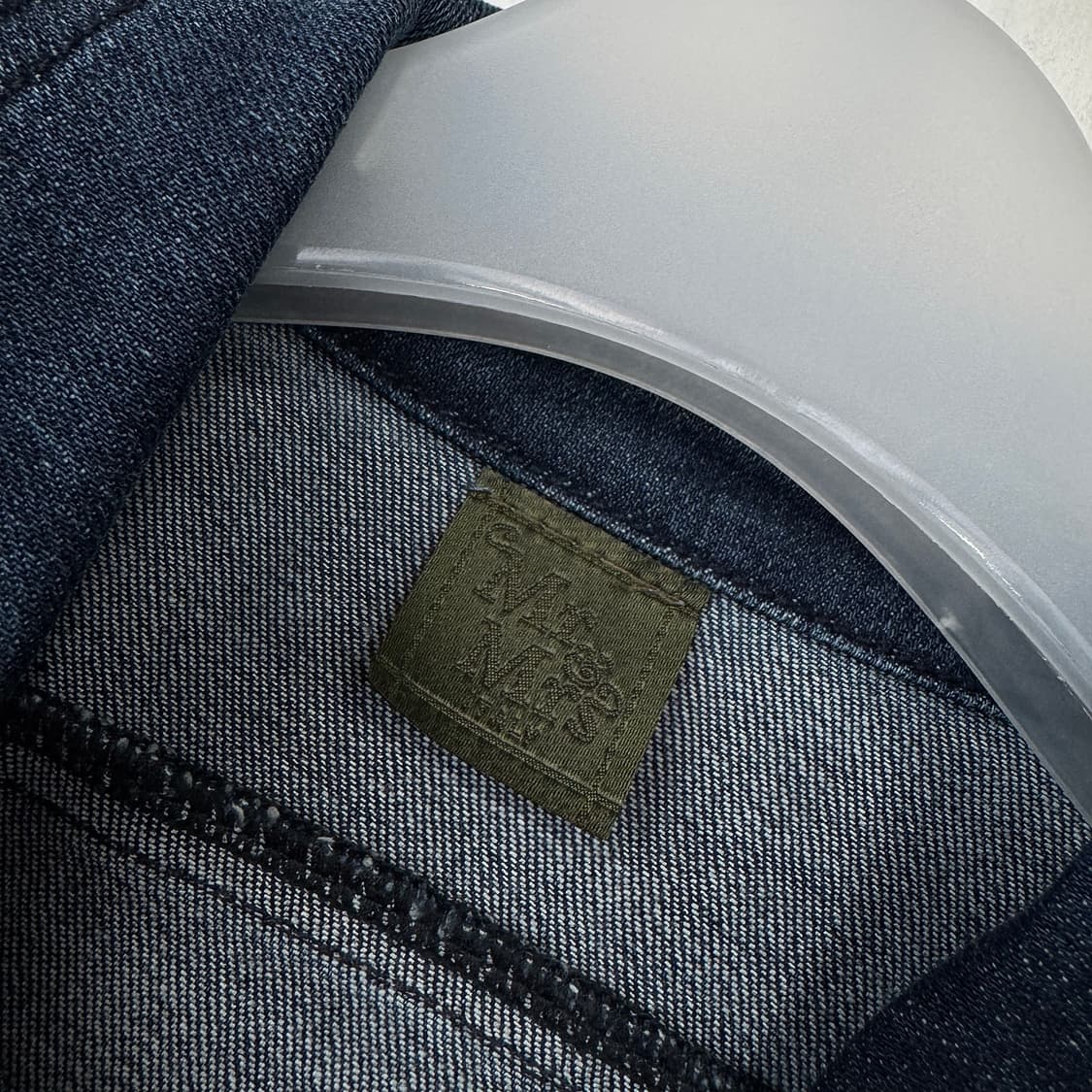 Mr & Mrs 자수패치 데님 셔츠 원피스 상품이미지2