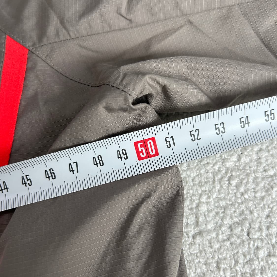 나이키 바람막이 우븐 자켓 그레이/레드 m 상품이미지4