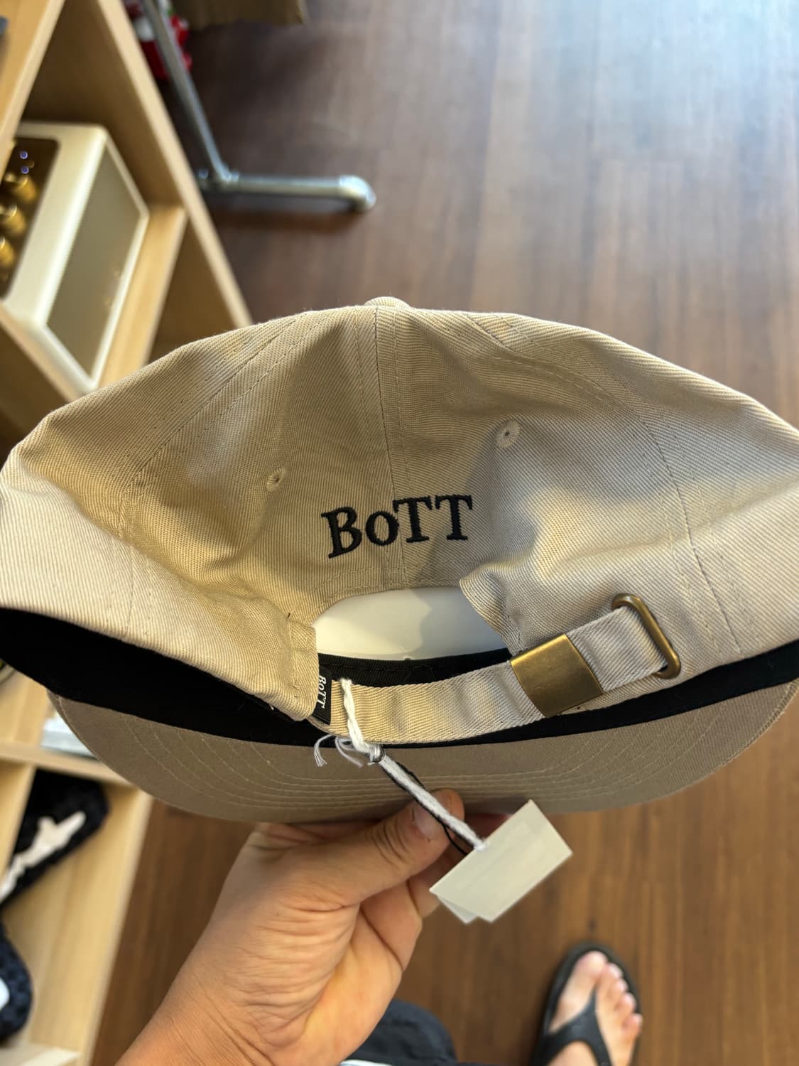 Bott skeleton 6panel cap 상품이미지2