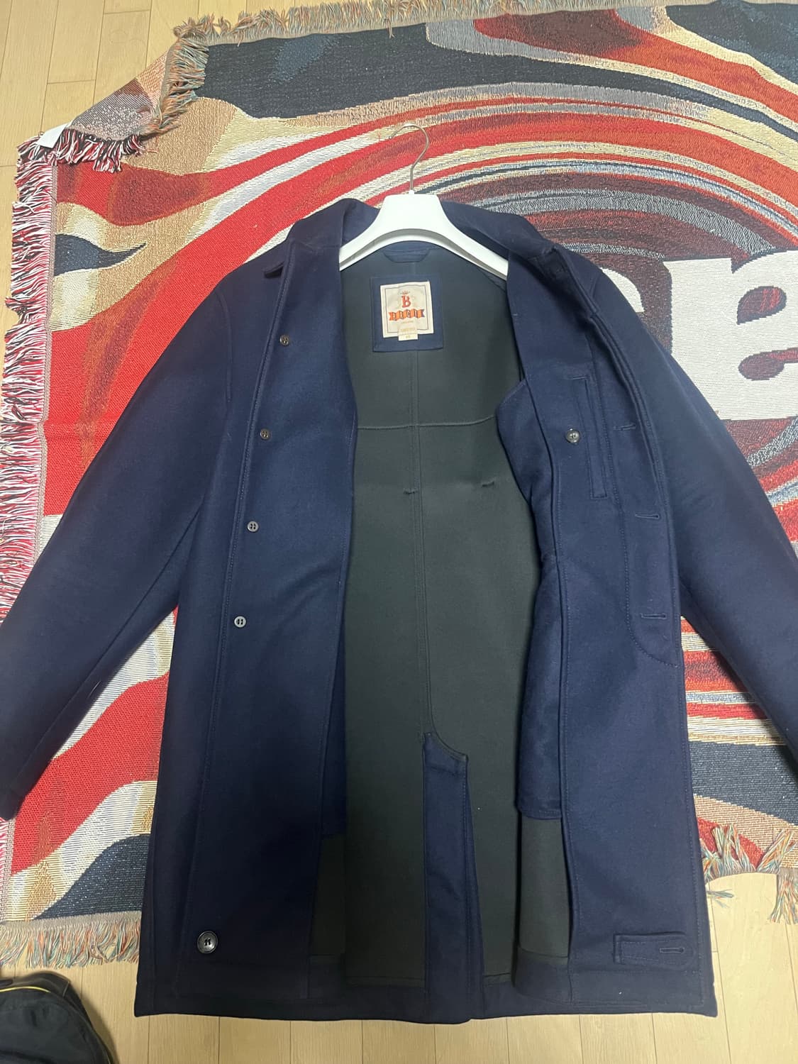 바라쿠타 코트 네이비 48사이즈 상품이미지4