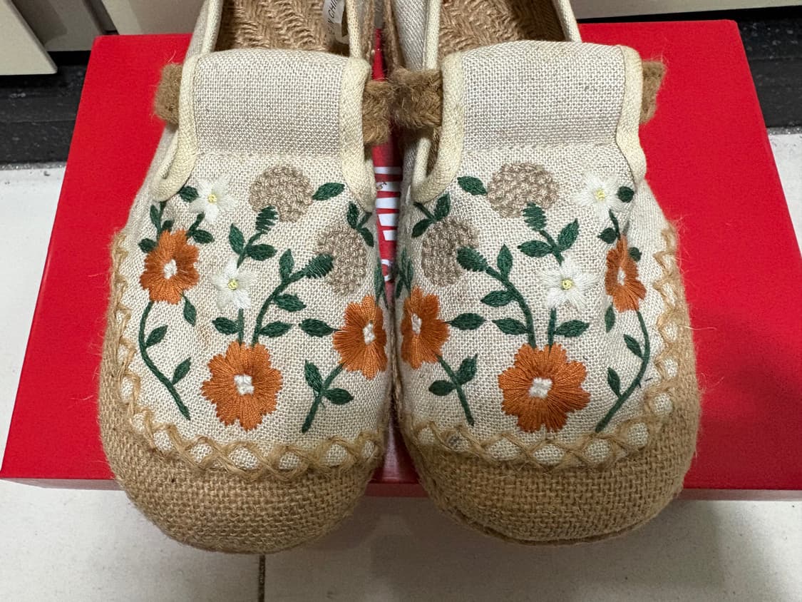 모리걸 자수 신발 새것 상품이미지2