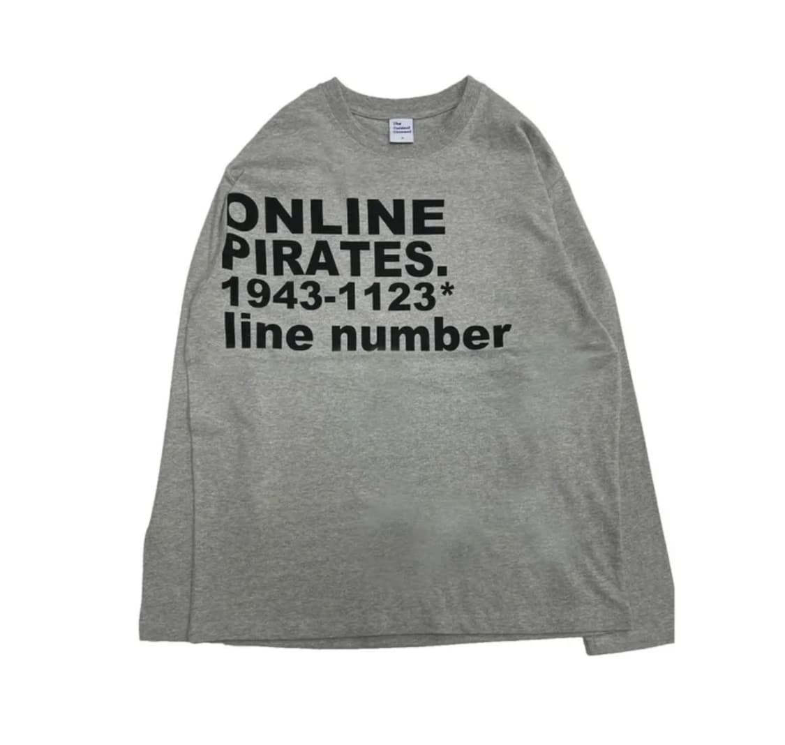 더콜디스트모먼트 online long sleeve Grey 상품이미지1