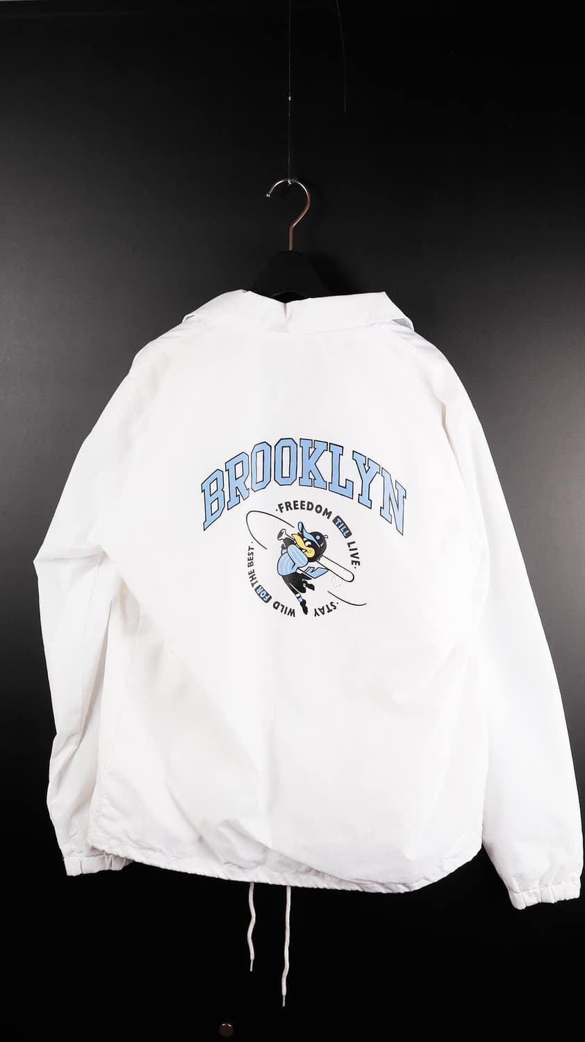 FRMD 브루클린 흰색 코치자켓 상품이미지5