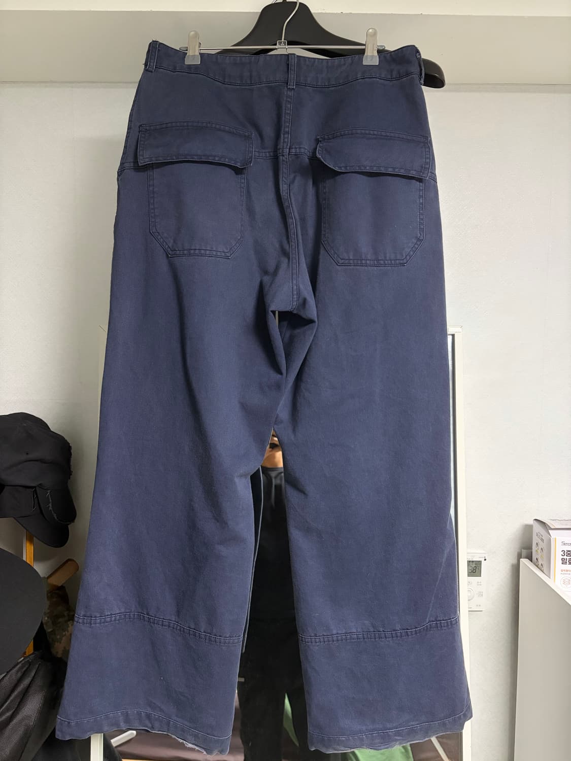 다이브인 베른 워시드 팬츠 다크 네이비 1 상품이미지2