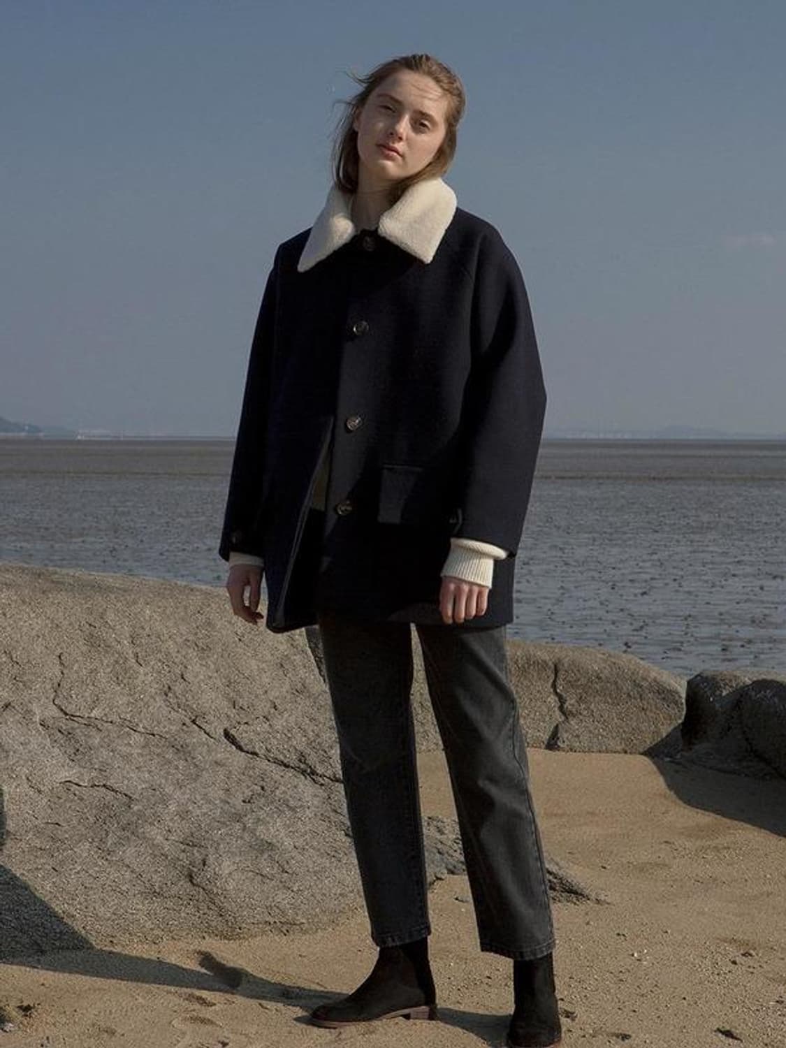 낫띵리튼 신슐레이트 울 숏코트 상품이미지1