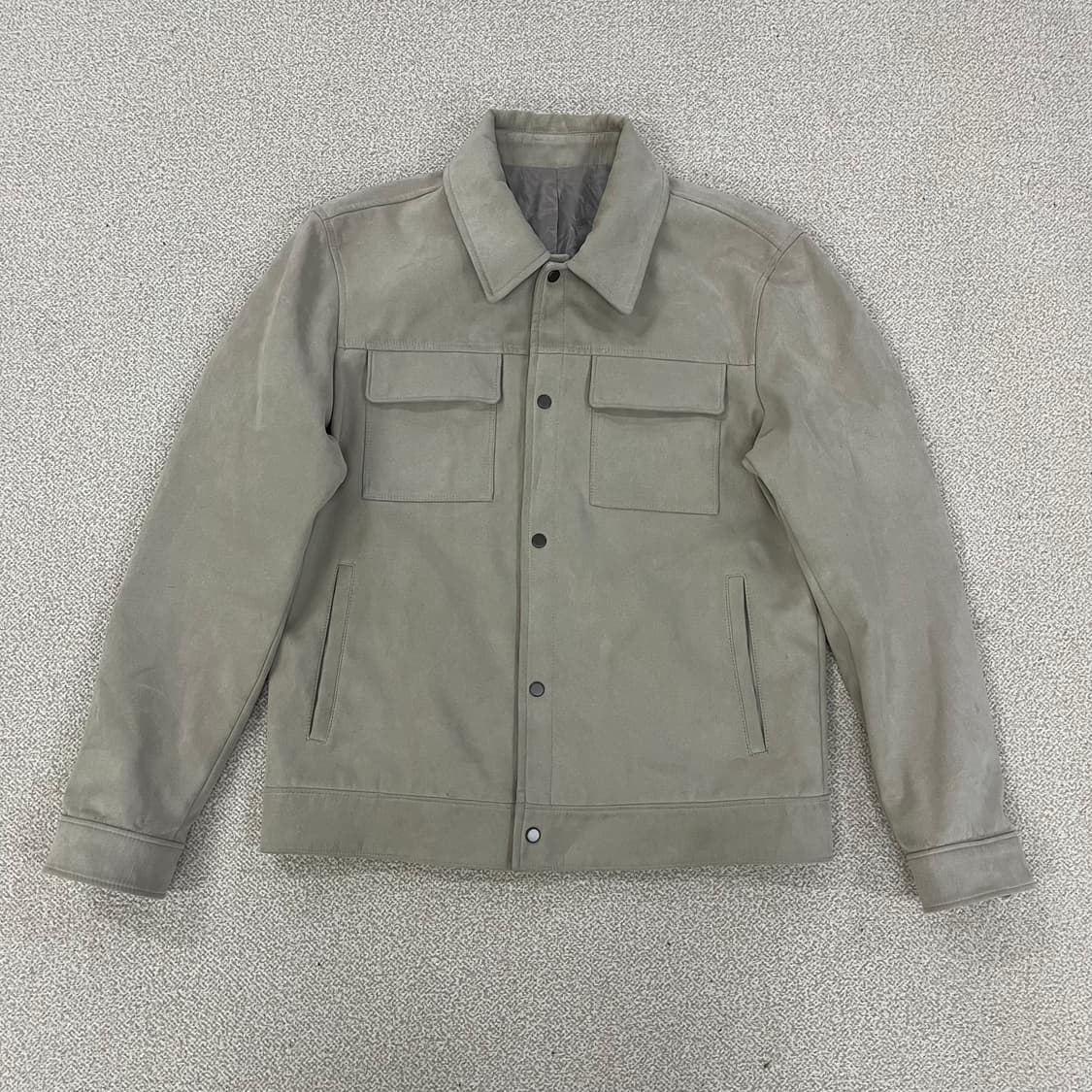 [100] 마인드브릿지 스웨이드 트러커 자켓 0116M1 상품이미지1