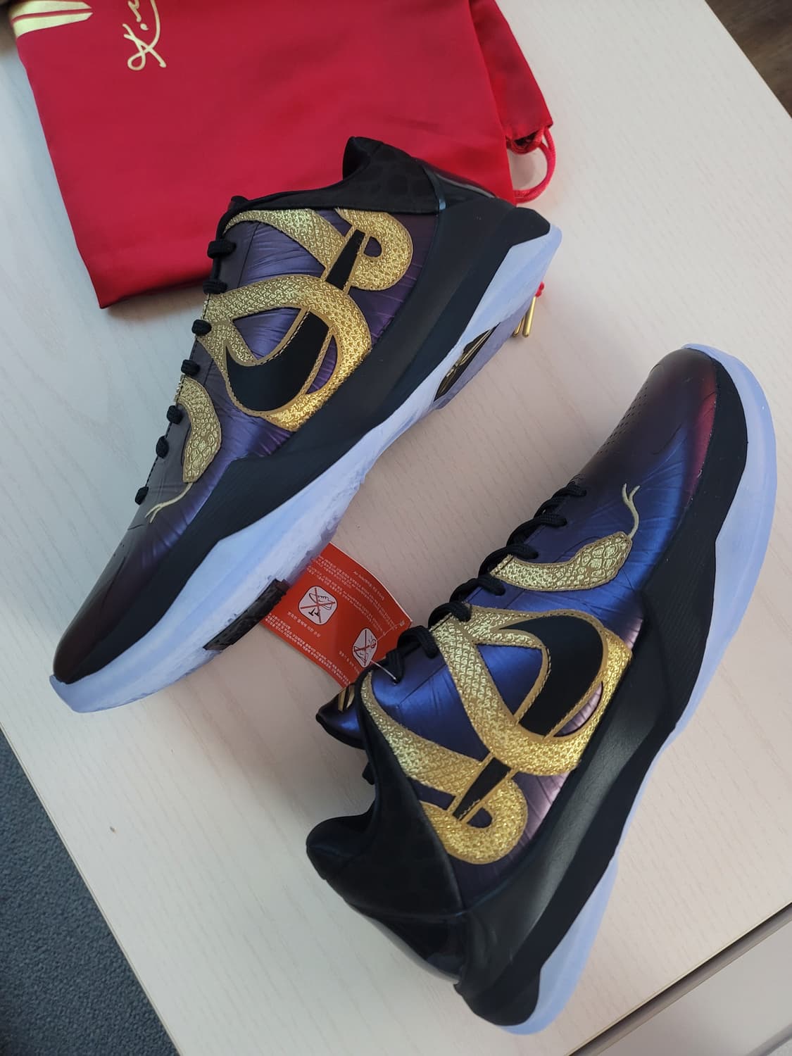 [295]나이키 코비5 프로트로 맘바 에그플랜트 상품이미지7