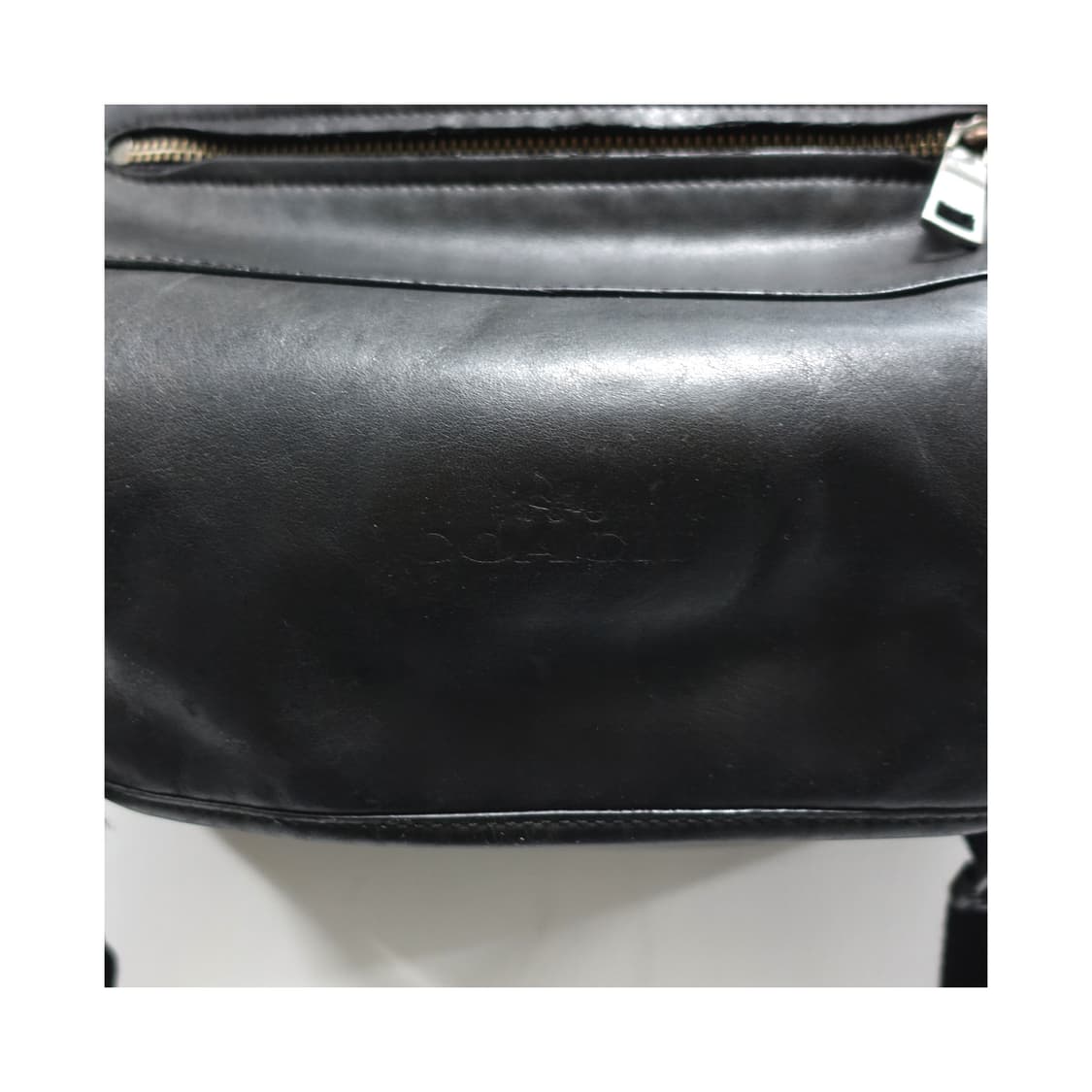 COACH 코치 믹스드 리얼레더 빈티지 크로스 레더백 상품이미지4