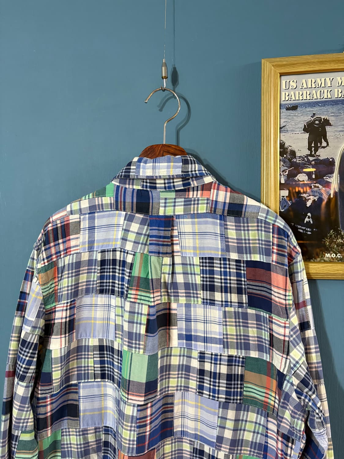 Brooks Brothers Madras Patch Work shirt. 상품이미지8