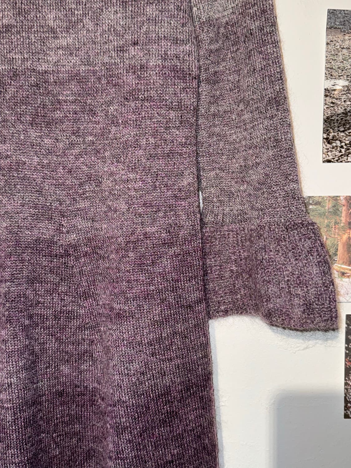 폴라 니트 원피스 상품이미지4