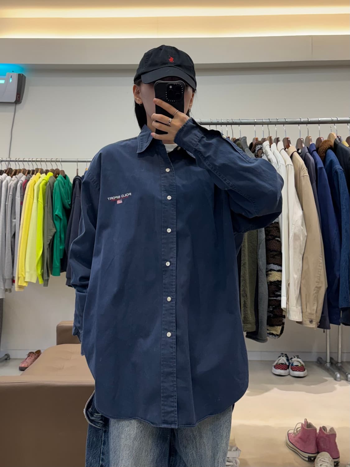 폴로 스포츠 코튼 셔츠 상품이미지5