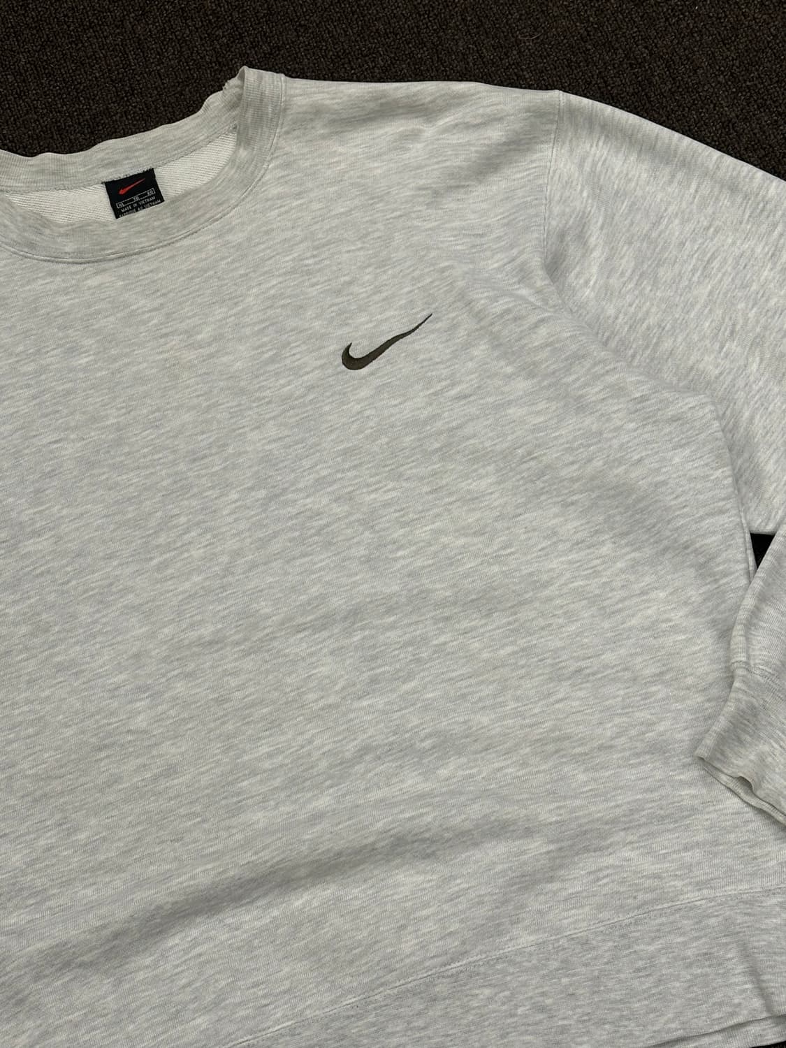 XL)Nike vintage 그레이 스웻셔츠 상품이미지2