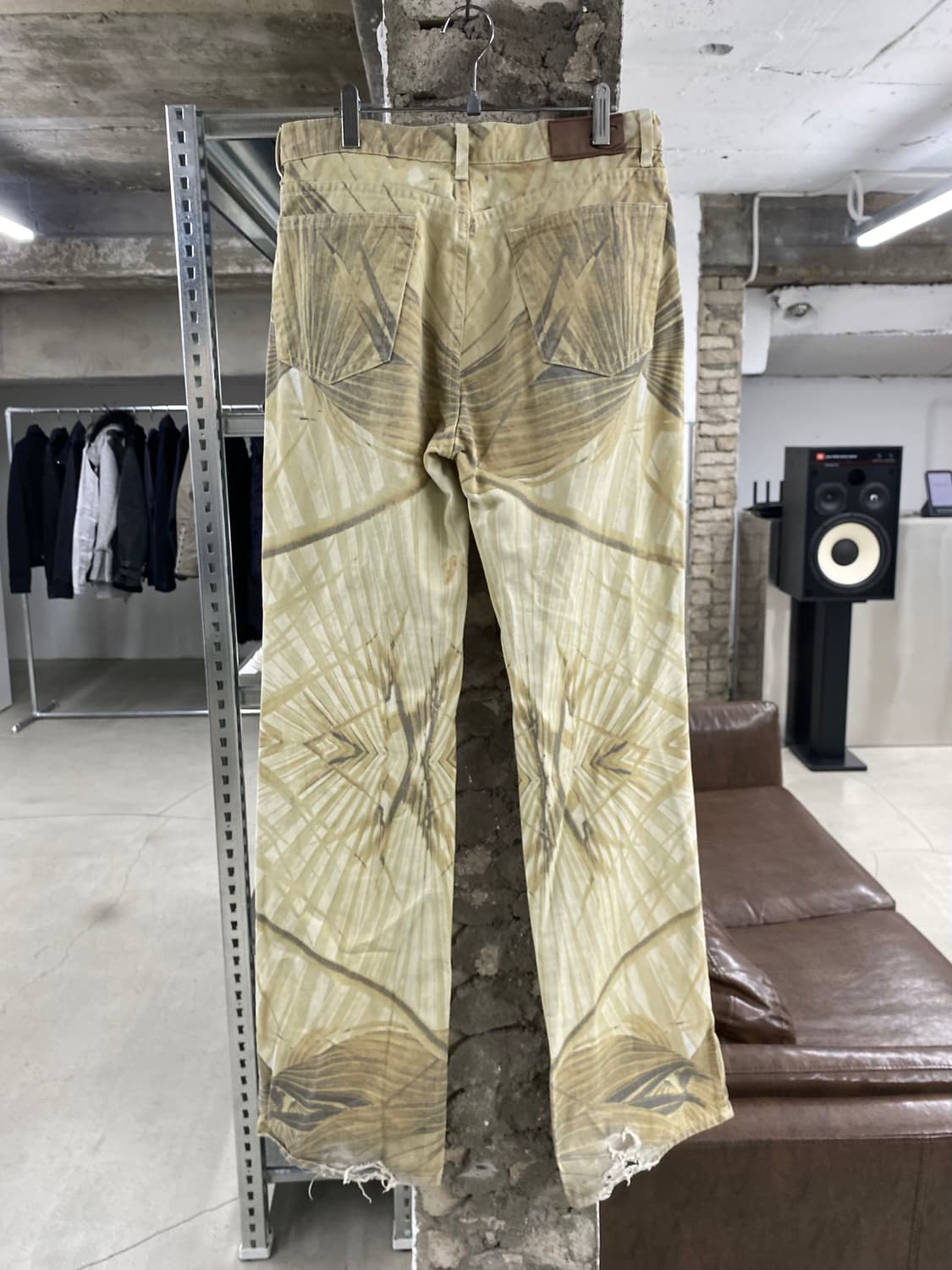 저스트 카발리 인타이싱 플레어 팬츠 상품이미지5