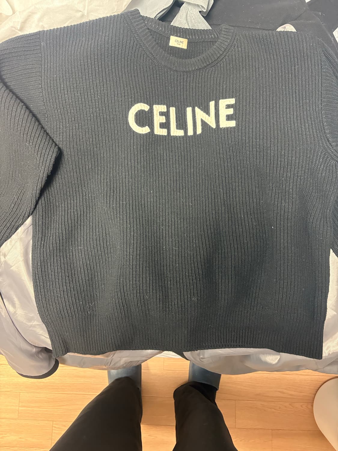 셀린느 리브드 울니트 오버 xl 상품이미지1