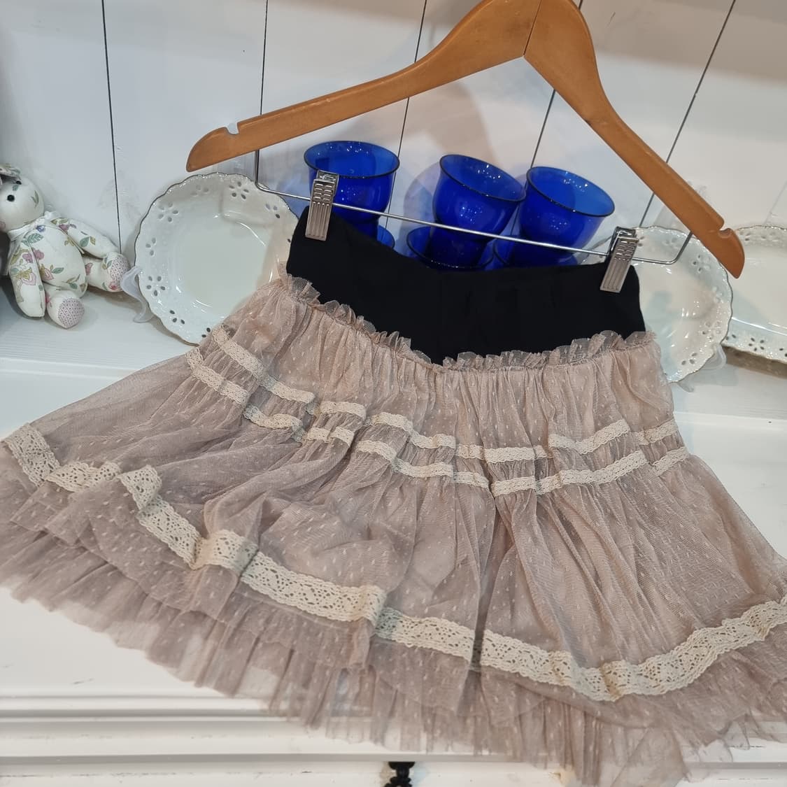 레이스 캉캉 스커트 상품이미지4